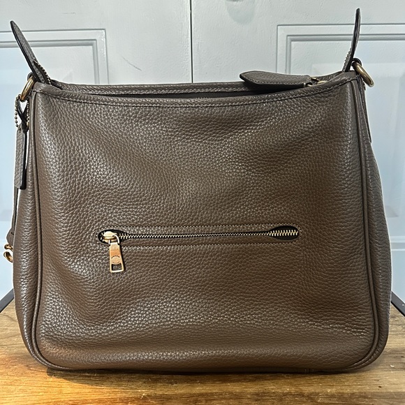 Coach Cary Shoulder Bag in Dark Stone - Picture 3 of 12